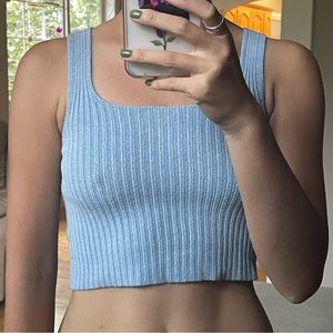 Brandy Melville Blue Tank Top